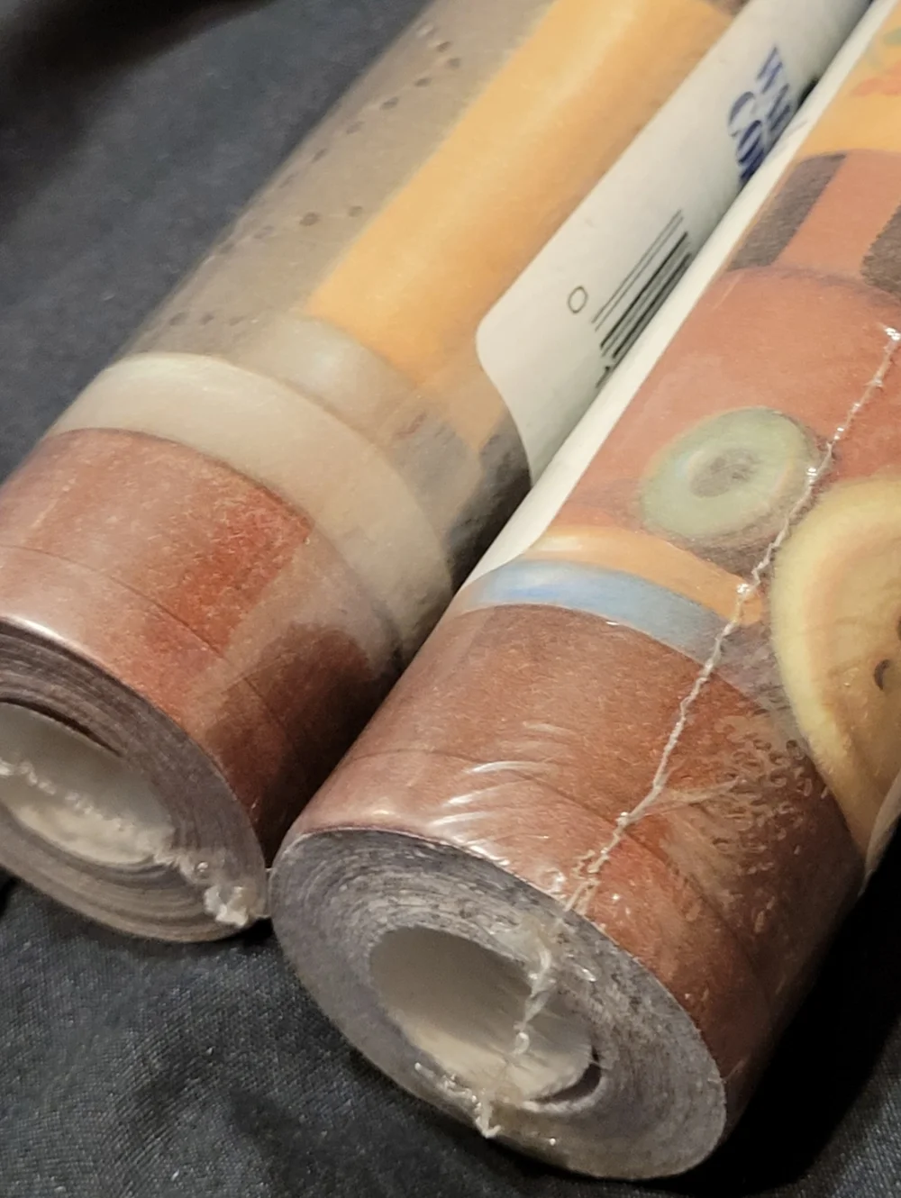 NEW Vintage Chesapeake Vinyl Wallpaper Border FF1112.4 Lot of 2 Rolls Americana